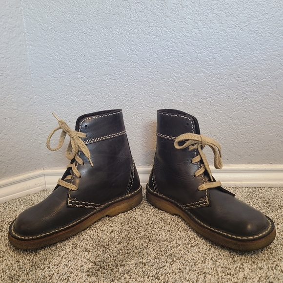 Duckfeet Brown Leather Faborg Boots Size 39 - Picture 9 of 12